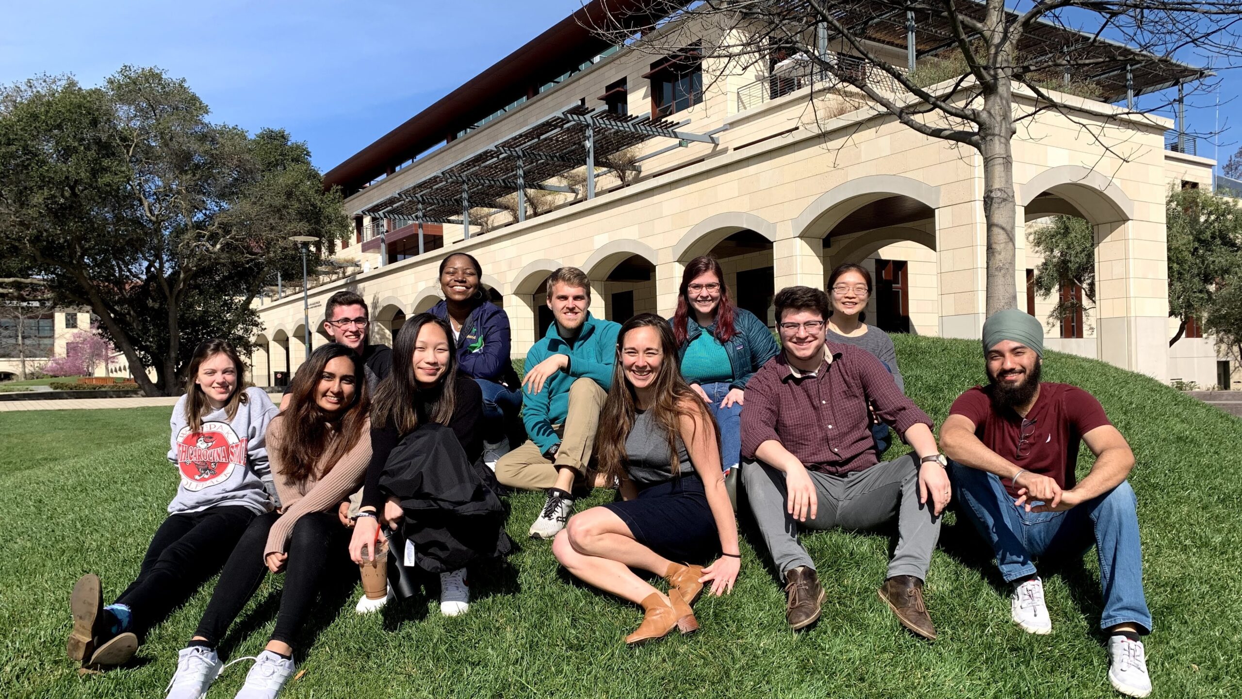 Fellows on the Stanford campus